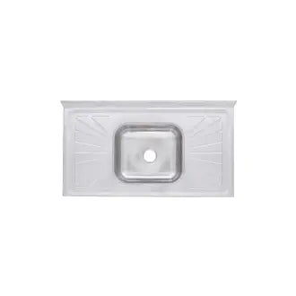 Pia Inox 100X53 C/Concreto Tecnocuba