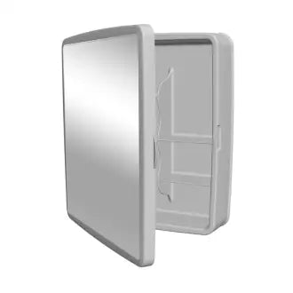 Armário Banheiro 33X36x10 Sintex Cinza C4