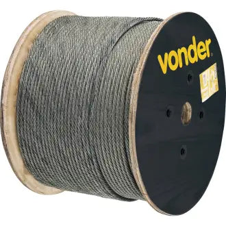 Cabo De Aço 4.8Mm 3/16 6X7af Galvanizado 100M