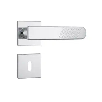 Fechadura Interna Alavanca Inox 81321 Roseta Quadrada