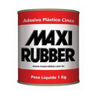 Massa Plástica Cinza Maxi Rubber 12X1kg