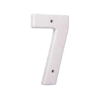 Algarismo Residencial 7 19Cm Branco Macloren