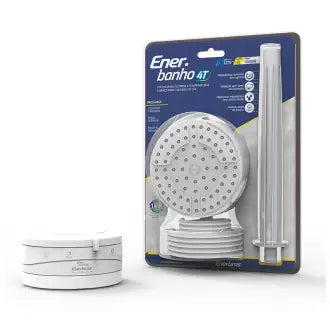 Ducha 4 Temperaturas Enerbras C/Cano 127V/5400W Branco