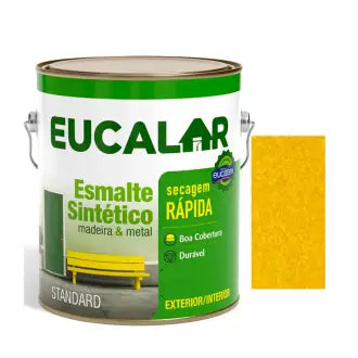 Esmalte 1/16 Eucalar Brilhante Preto