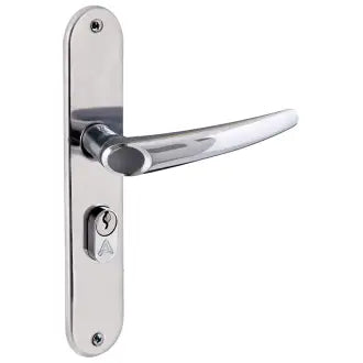 Fechadura Externa Alavanca Inox Polida 2600/46 Aliança