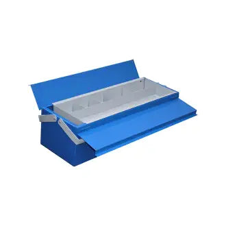 Caixa Ferramentas Metal 50X18x14 Bau N03
