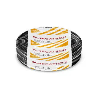 Cabo Flexível 2,5Mm Preto Megatron C100