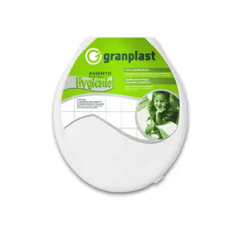 Assento Sanitário Branco Higiênico Granplast