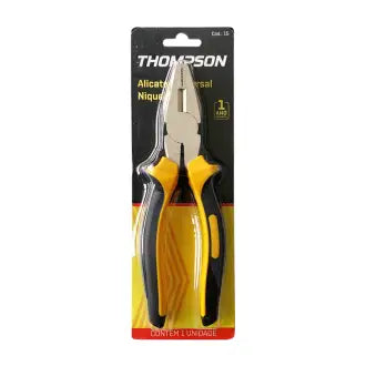 Alicate Universal Isolado 8" Niquelado Thompson