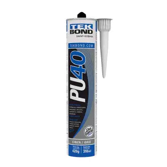 Selante Pu Cinza 310Ml Pu40 Tekbond Construção