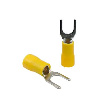 Terminal Forquilha Pré Isoladp 4X6mm Amarelo C100