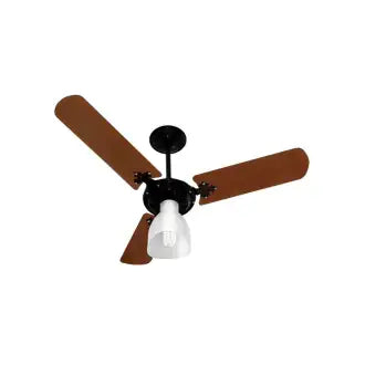 Ventilador Teto Newlight Preto 3 Pás Ventidelta 127V
