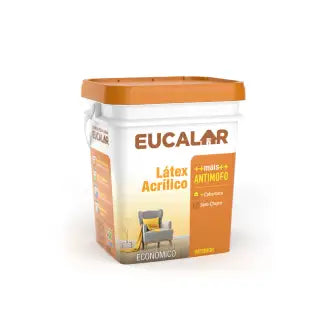 Tinta Acrílica Eucalar Interior Palha 18L