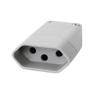 Pino Fêmea 2P+T 20A Branco Perlex C10