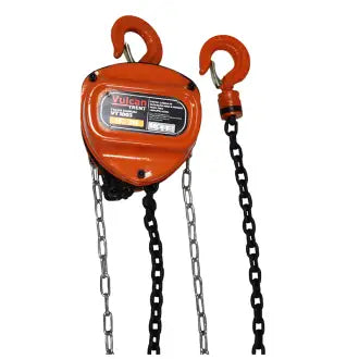 Talha Manual 1,0 Toneladas Corrente 3 Metros Vulcan