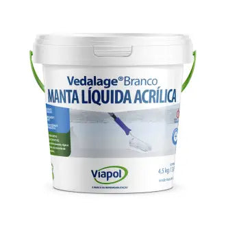Impermeabilizante P/Lajes Branco 4X3,6Kg Vedalage