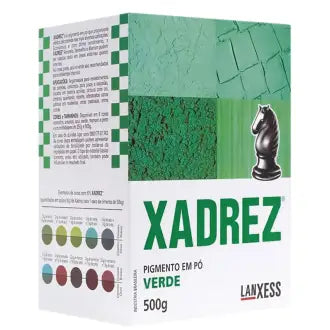 Tinta Pó Xadrez Verde 10X500 Lanxess