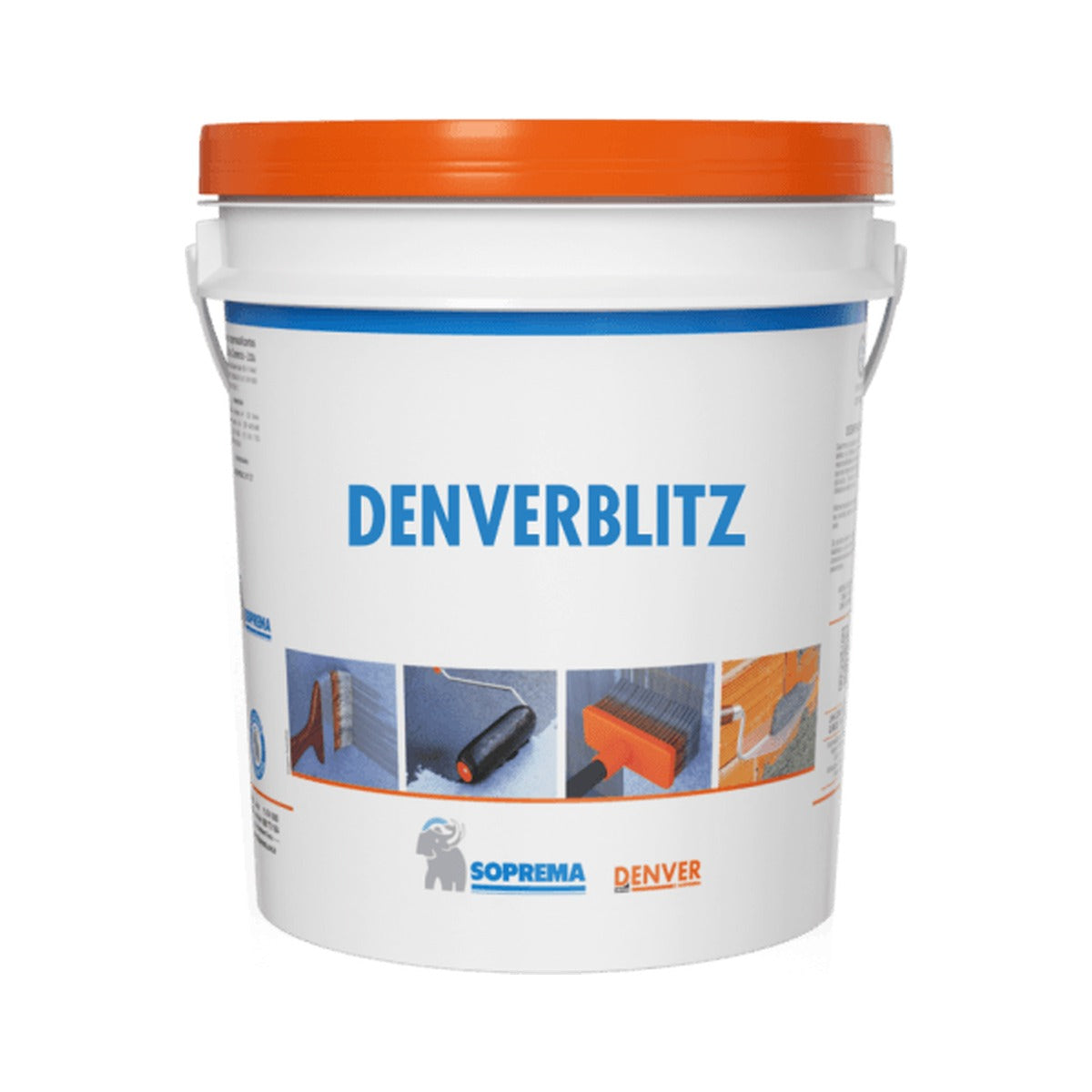 Cimento impermeabilizante Denverblitz de pega ultrarrápida para reparo 18 kg