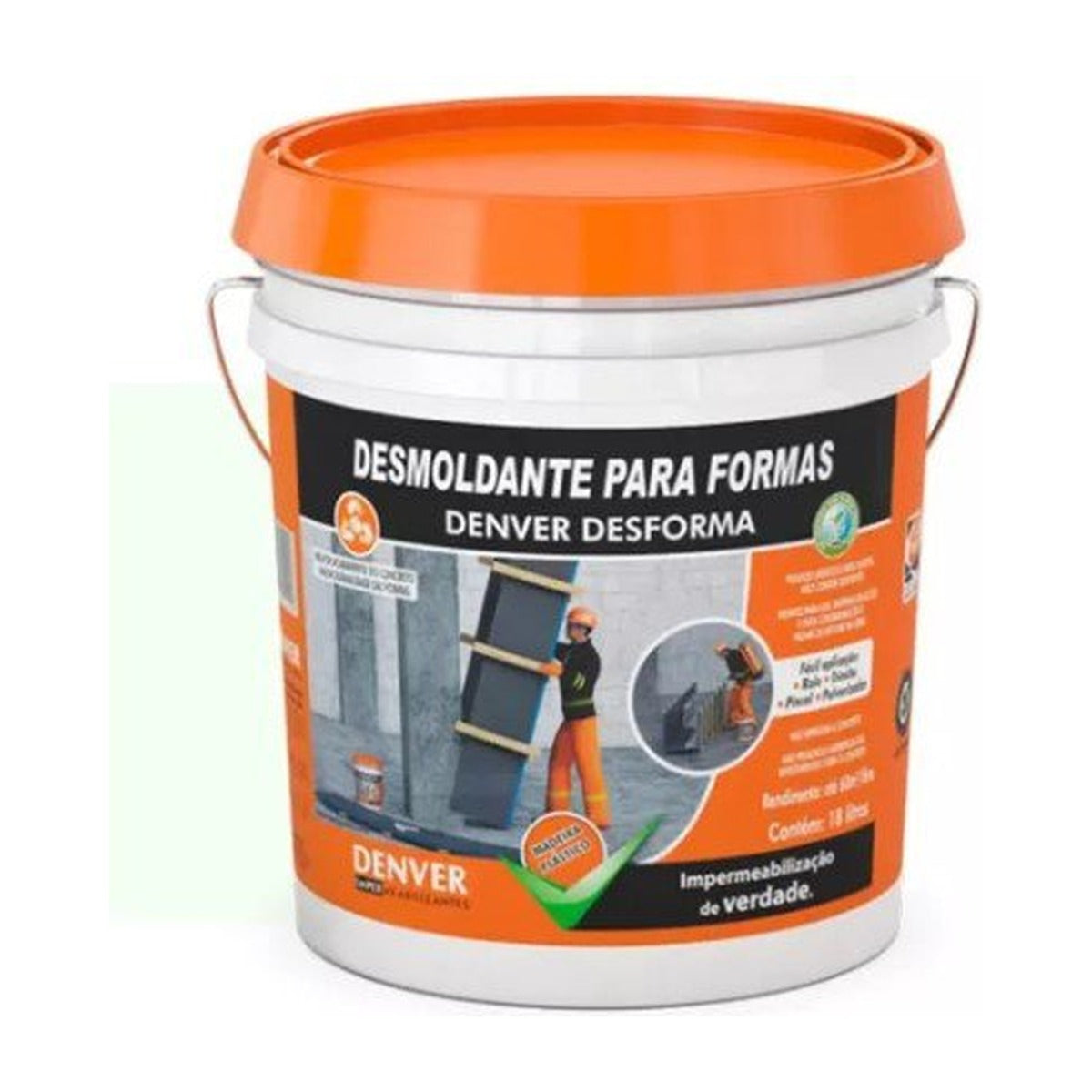 Desmoldante Denver Desforma para formas de madeira, metal e plástico