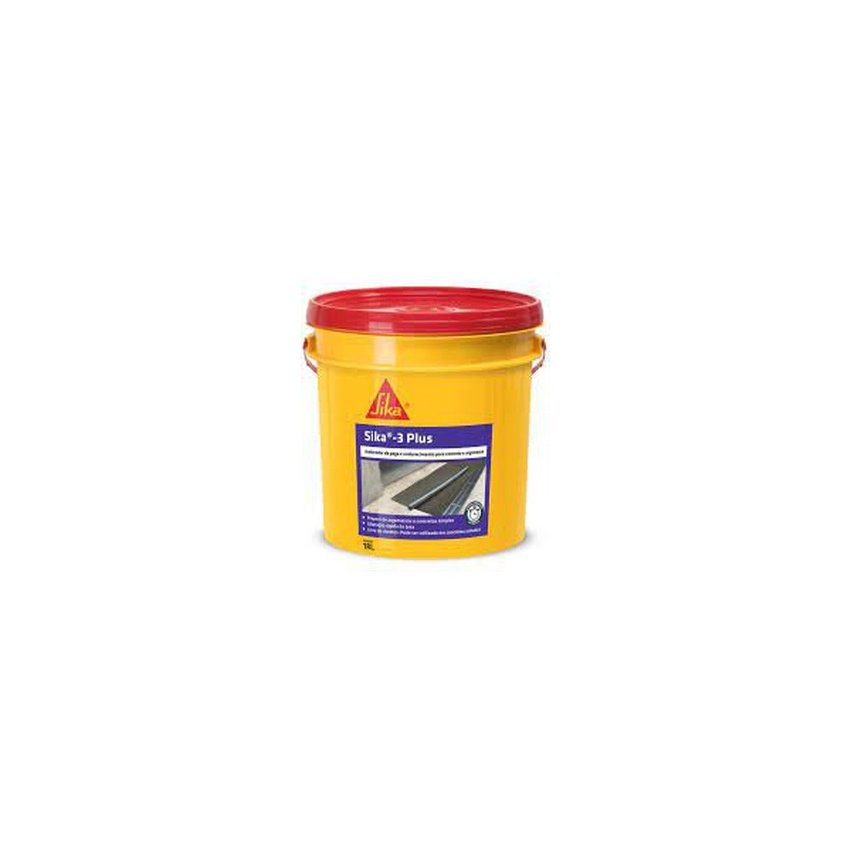 Aditivo acelerador de pega Sika 3 Plus para concreto e argamassa