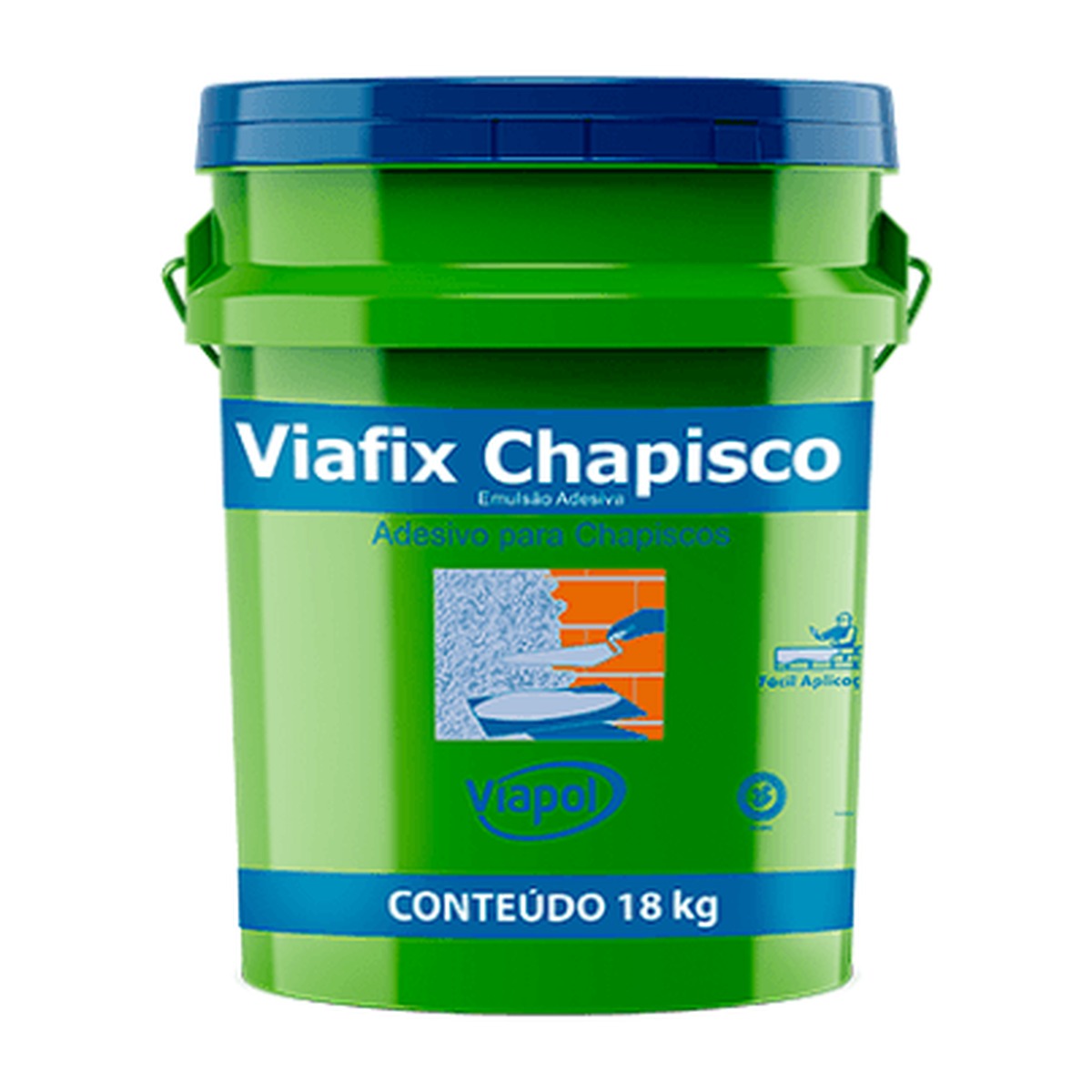 Adesivo PVA Viafix Viapol para argamassa e chapisco 18 L