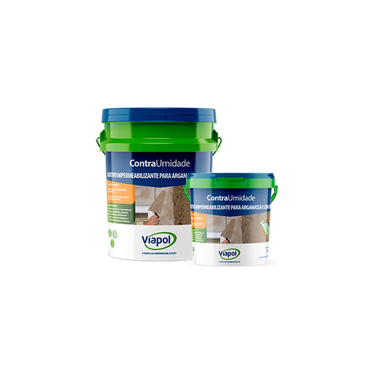 Aditivo impermeabilizante Contra Umidade Viapol para concreto e argamassa