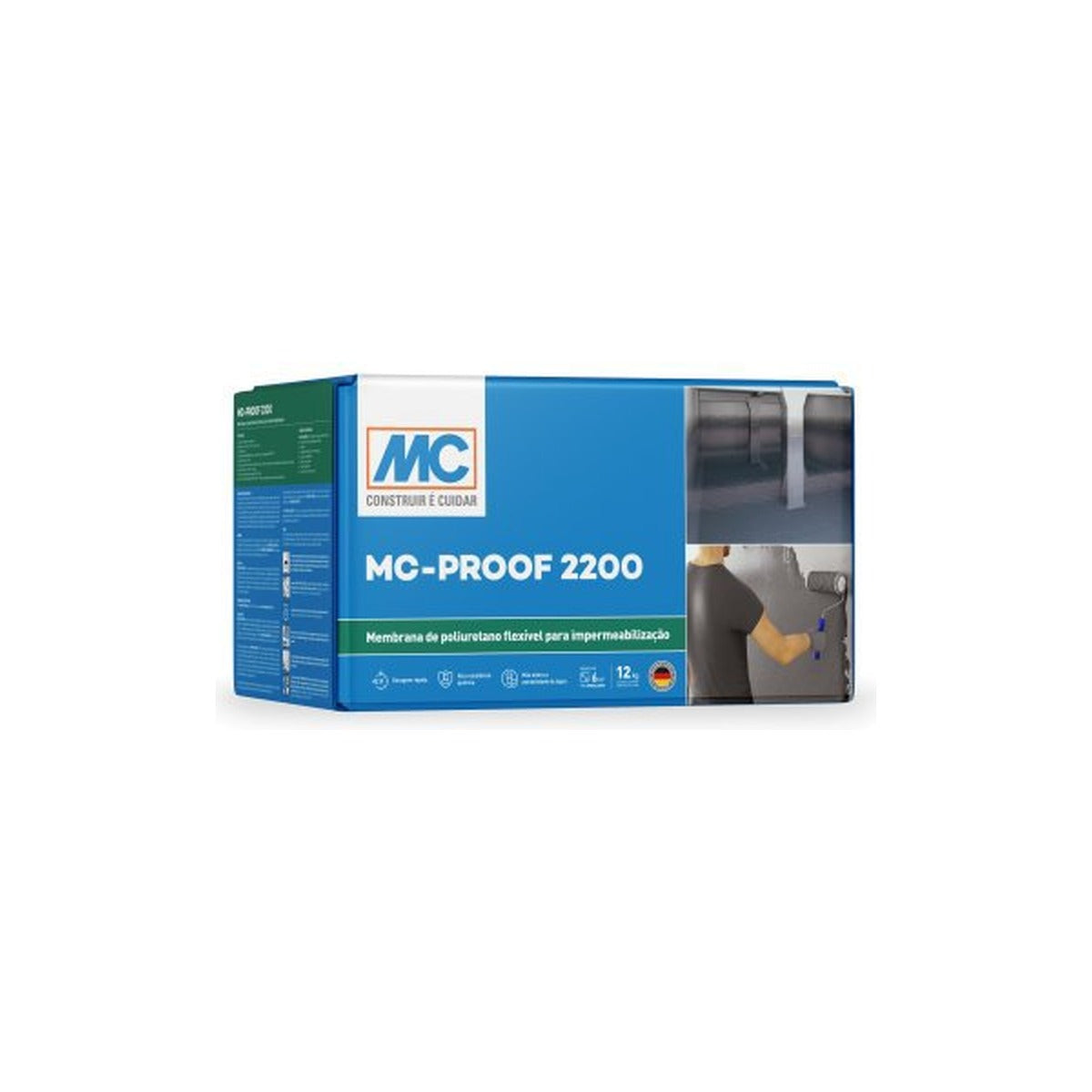 Membrana de poliuretano flexível MC-Proof 2200 bicomponente 12 kg
