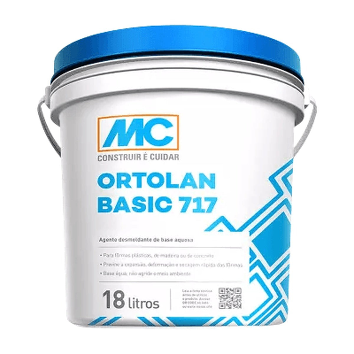 Desmoldante universal Ortolan Basic 717 em emulsão aquosa para fôrmas