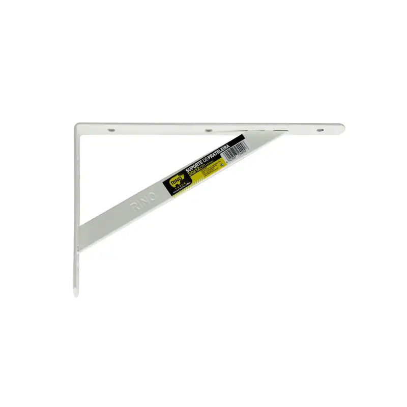 Suporte Prateleira 20Cm Branco Mão Francesa Rino