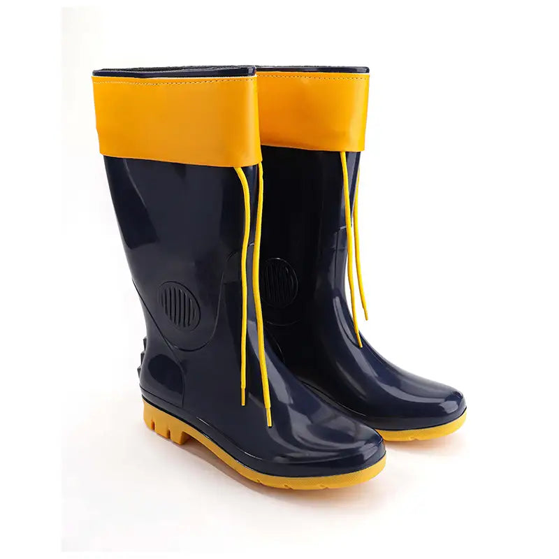 Bota Pega Forte Azul/Amarelo 335 C/Gola S/Forro 40 C3