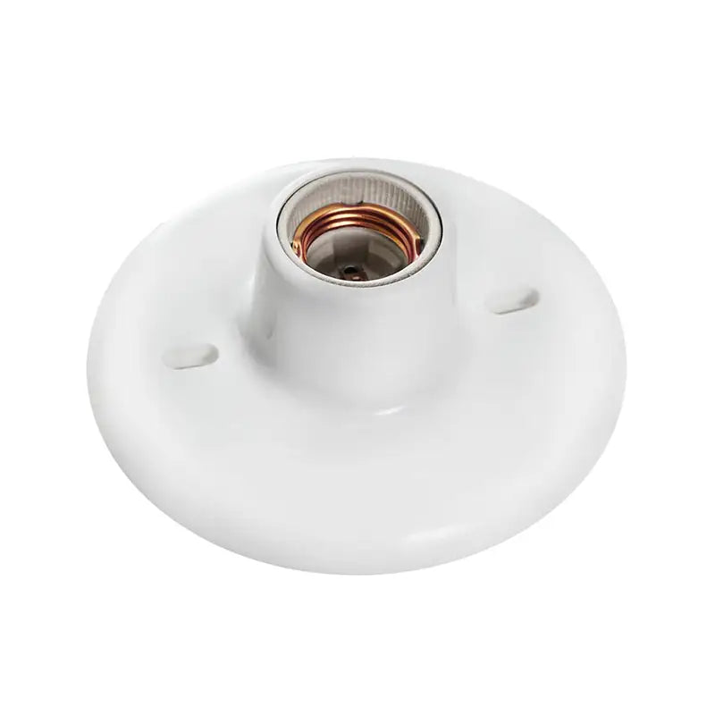 Plafon Pp Bocal Porcelana Branco C100w Opl C10