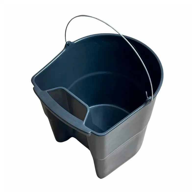 Balde Concreto Plástico 16L Preto Induplástico C6