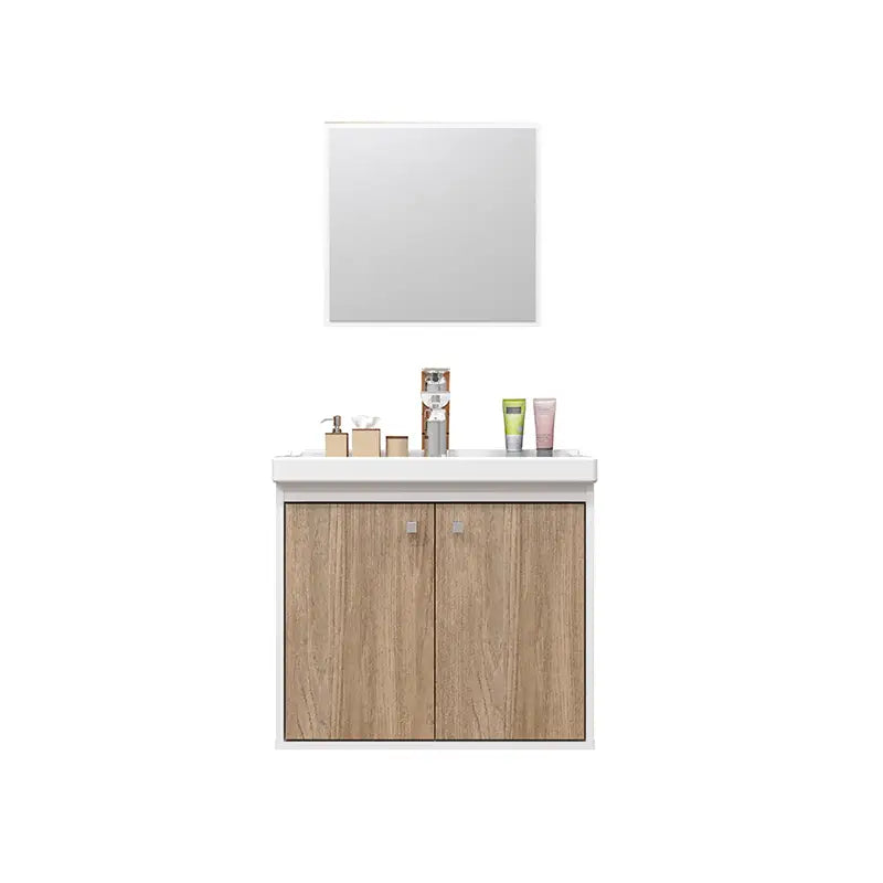 Gabinete Banheiro C/Espelho Branco Berlin 51Cm