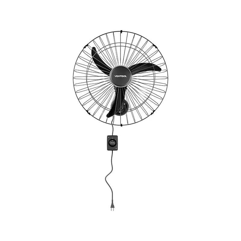 Ventilador Parede 60Cm Preto Ventisol Bivolt
