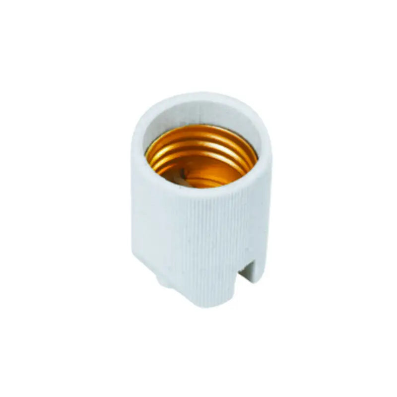 Soquete Porcelana E27 Branco Fx10 Rino C25