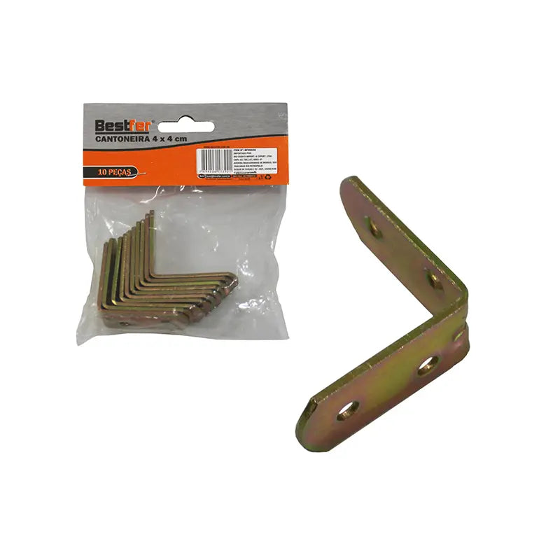 Cantoneira Móveis Bicromático 4Cm Bestfer C10