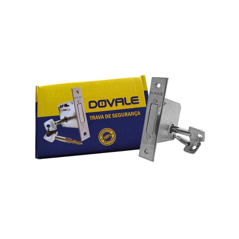Fechadura Auxiliar Tetra Inox Dovale