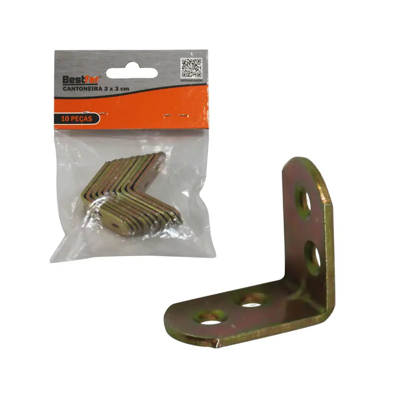 Cantoneira Móveis Bicromático 3Cm Bestfer C10