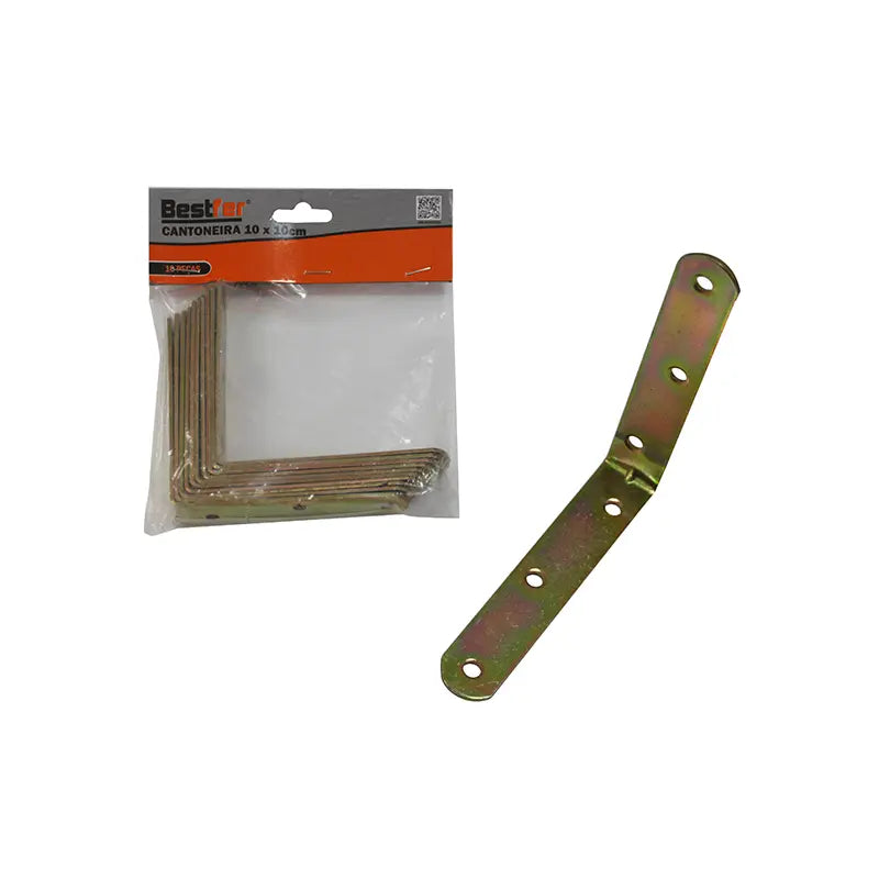 Cantoneira Móveis Bicromático 10Cm Bestfer C10