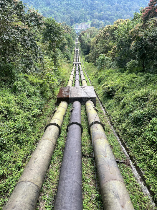 Tubulacao PEAD em paisagem industrial - especificacao tecnica conforme NBR 15561 e ISO 4427