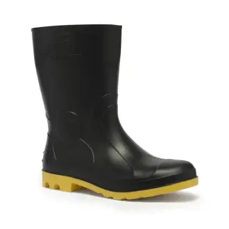 Bota Vulcabras Solado Amarelo Cano Médio S/Forro 40