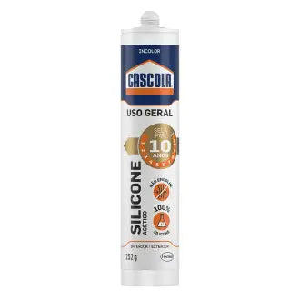 Cola Silicone Acético Transparente 252G Cascola C6