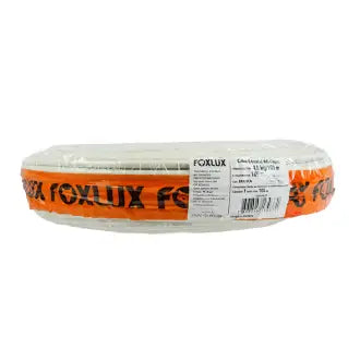 Fio Antena Tv Coaxial Rígido C6 95 Branco Foxlux 100M