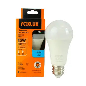 Lâmpada Led 15W 6500K Foxlux C10