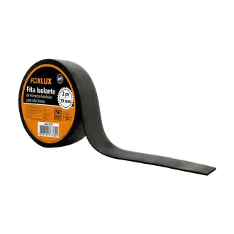 Fita Isolante 2Mx19mm Auto Fusão Foxlux C10