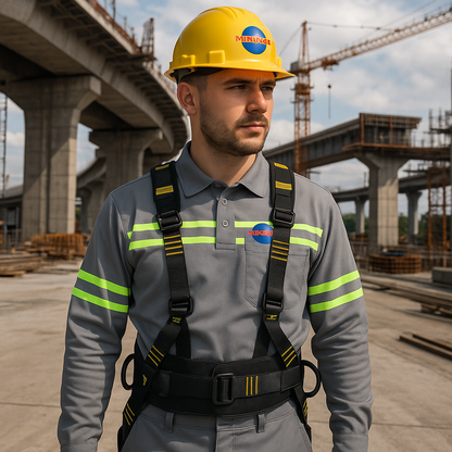 Cinto tipo paraquedista/abdominal dielétrico com 4 pontos de ancoragem VIC-20532