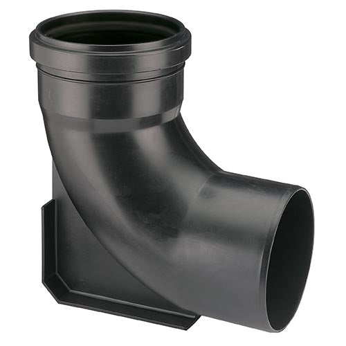 Curva de 87° 30´DE 110 com Base de Apoio PP Duratop X