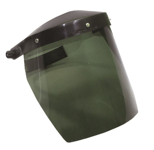 Protetor Facial Verde 8" com Catraca