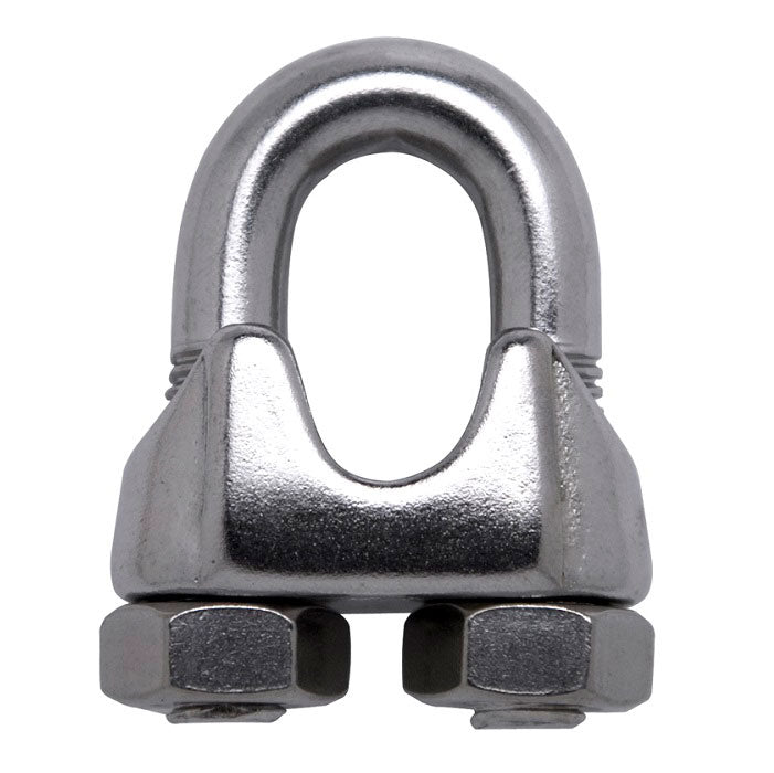 Grampo Leve Aço Inox M6 - 1/4"