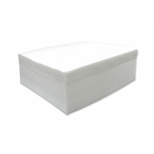 Pralim Toalha Absorvente Industrial 29cm X 29cm - 100 Unid - Branco